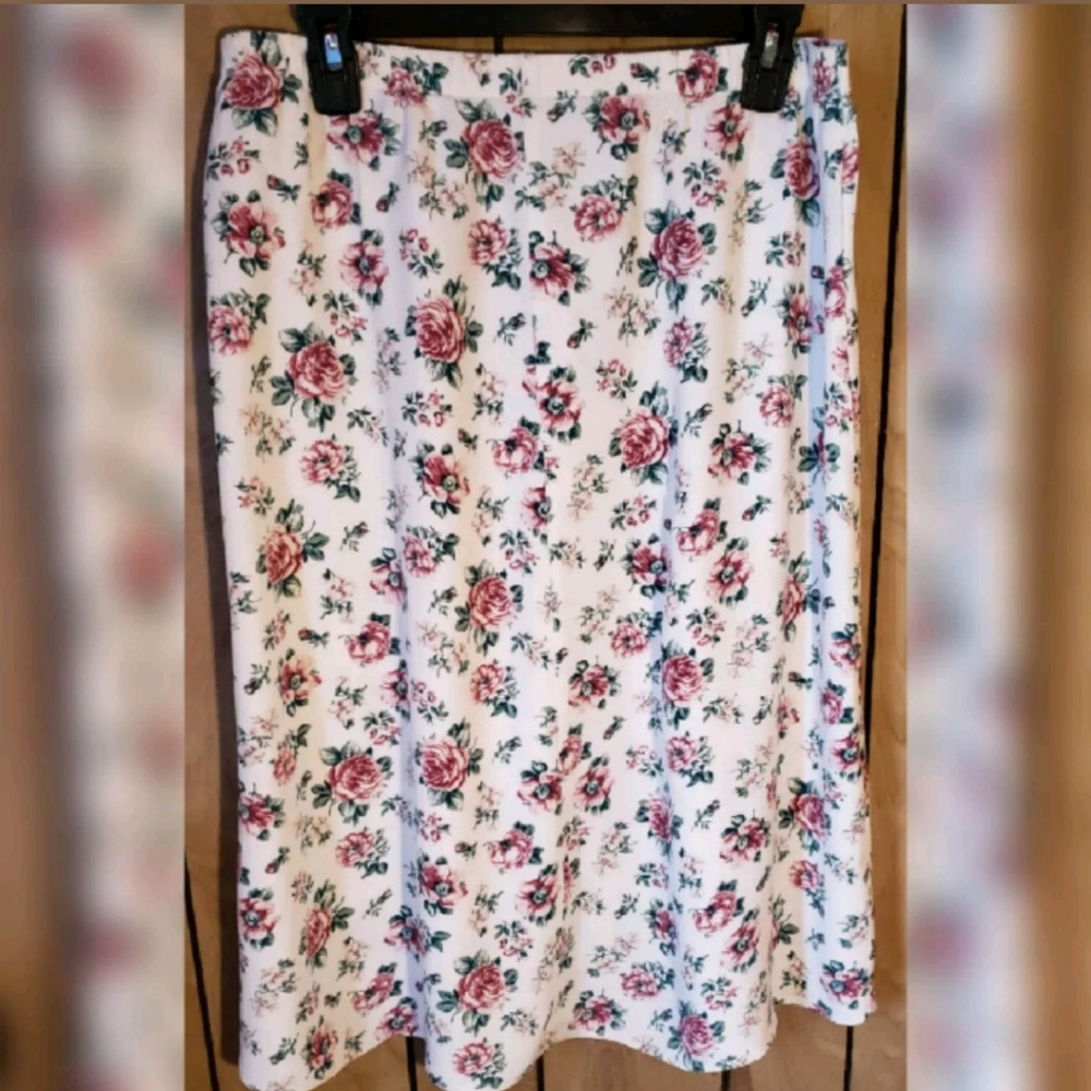 Vintage Floral Skirt